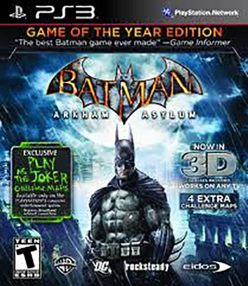Batman Arkham Asylum - PlayStation 3 Játékok