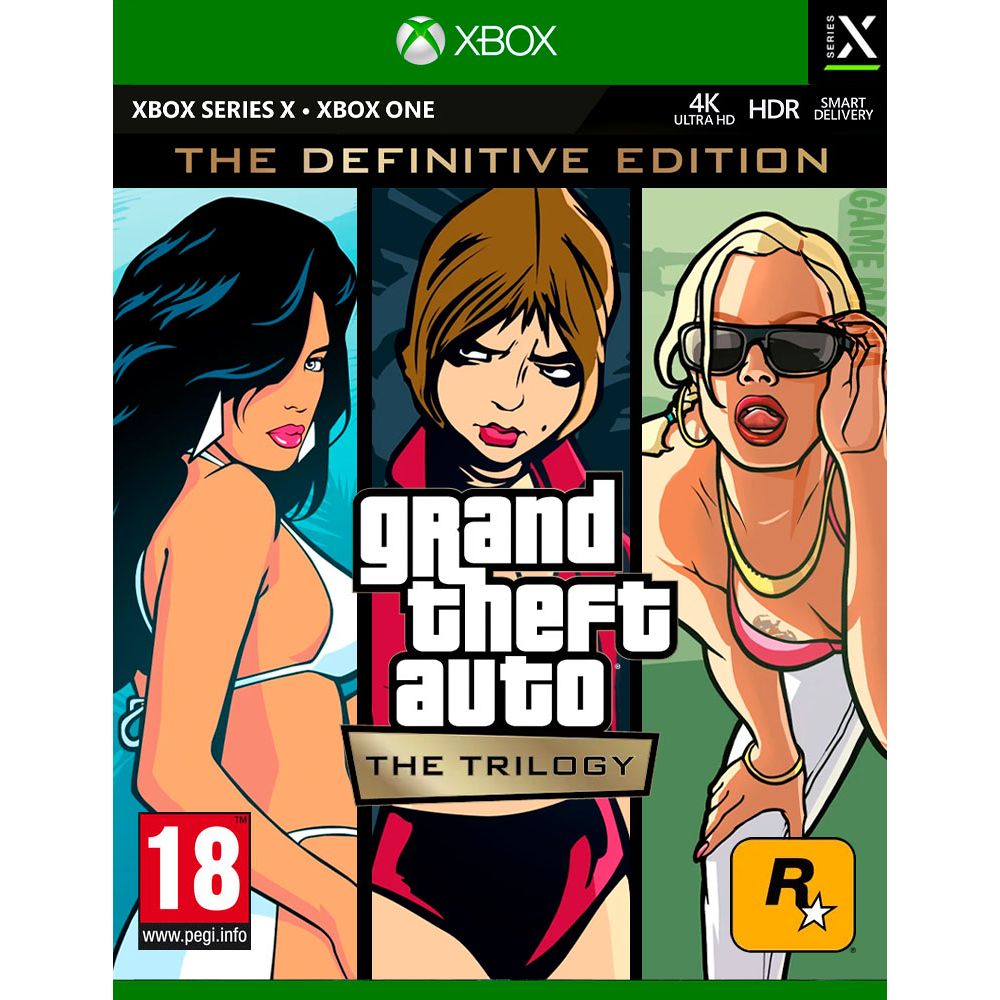 Grand Theft Auto The Trilogy Definitive Edition (Xbox One kompatibilis) -  Xbox Series X Játékok