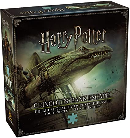 Harry Potter Gringotts Bank Escape 1000db-os puzzle - Ajándéktárgyak Puzzle