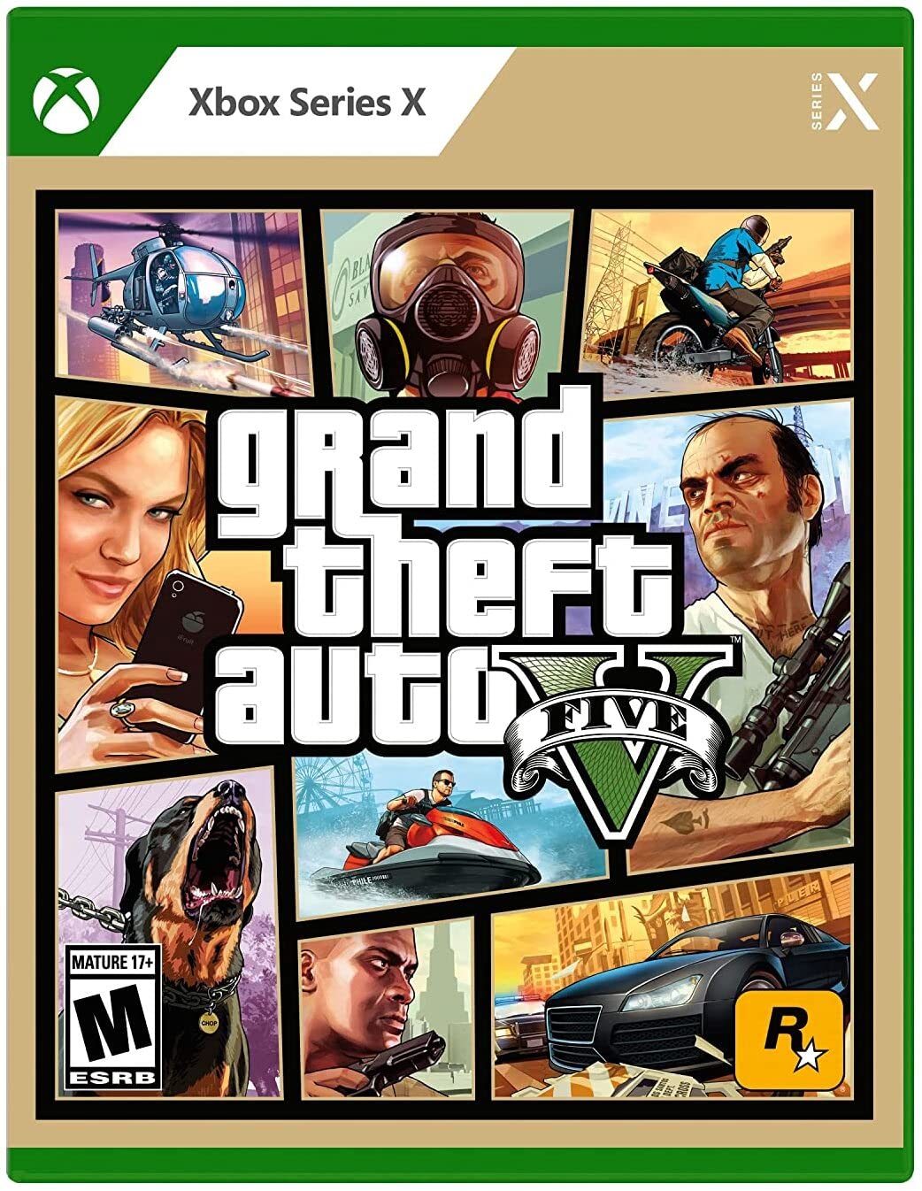 Grand Theft Auto V -  Xbox Series X Játékok