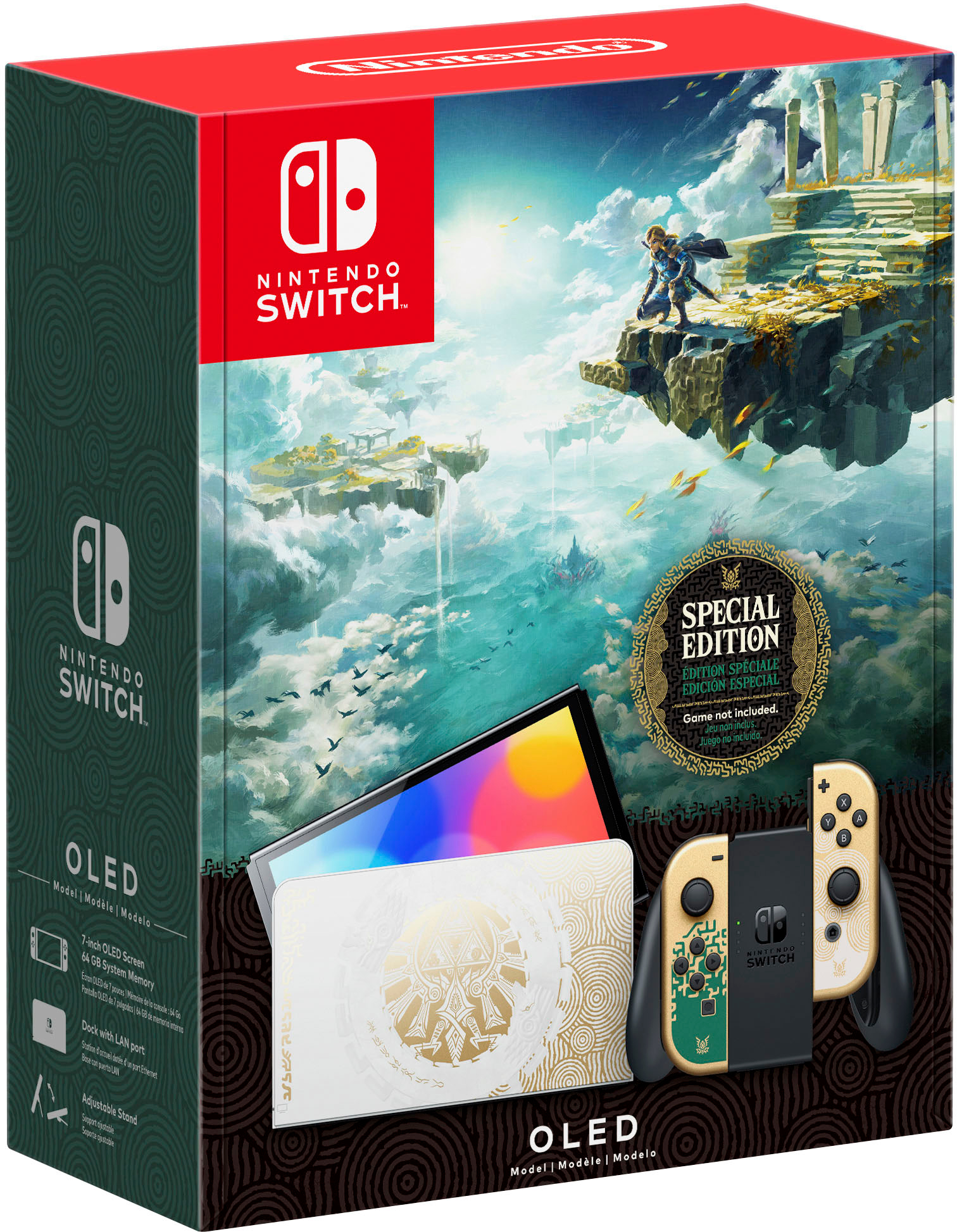 Nintendo Switch OLED - Zelda Tears of the Kingdom Edition