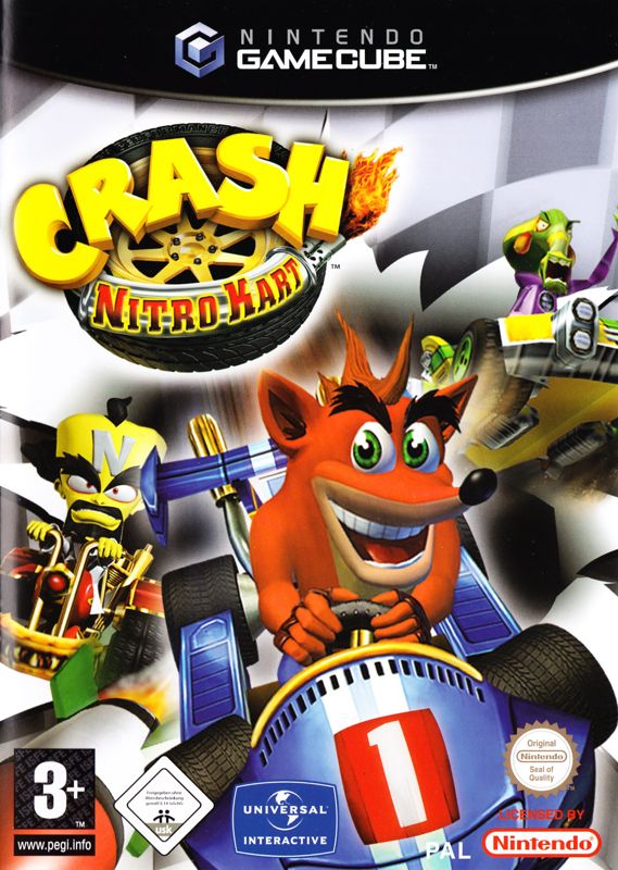 Crash Nitro Kart (kiskönyv nélkül)