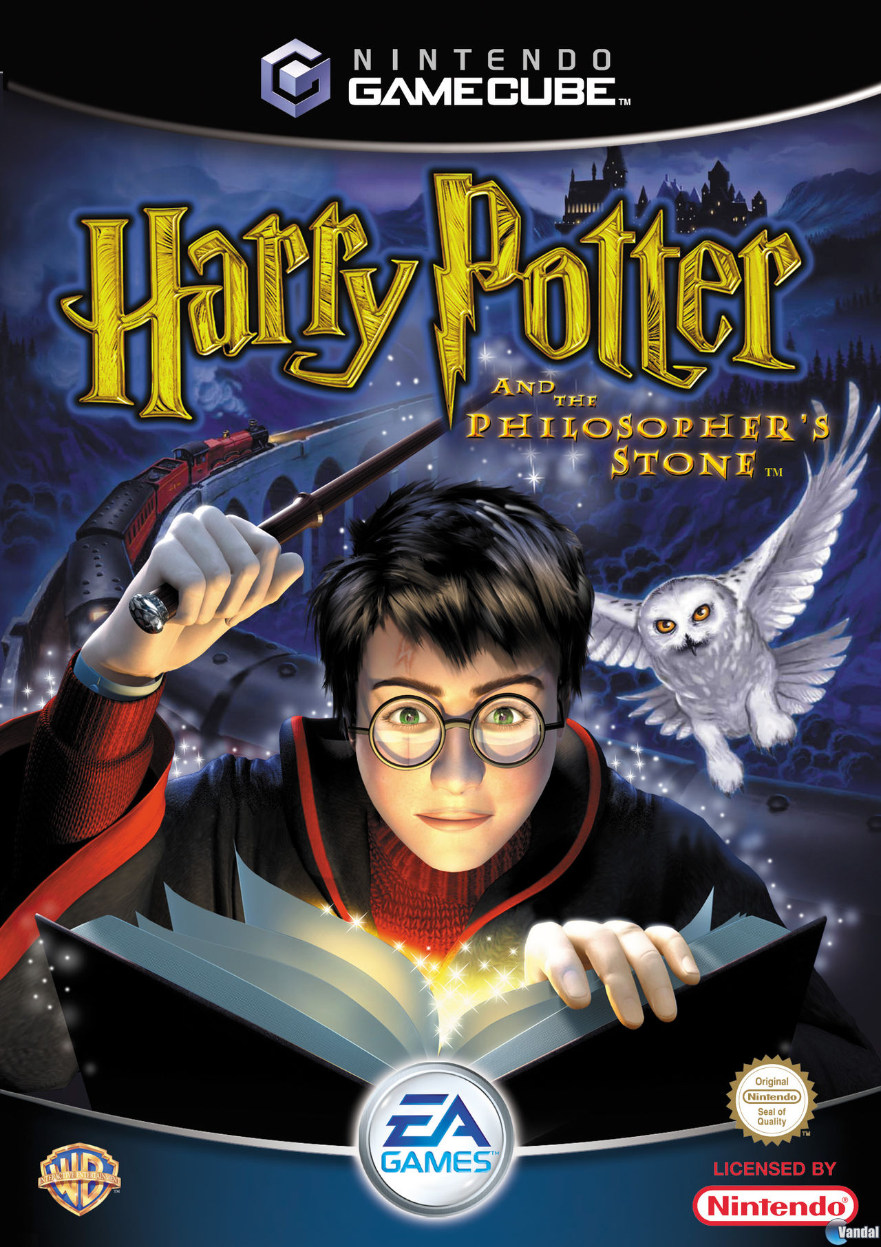 Harry Potter And The Philosophers Stone (kiskönyv nélkül) - GameCube Játékok