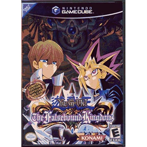 Yu Gi Oh The Falsebound Kingdom (kiskönyv nélkül, német borító, angol játék) - GameCube Játékok