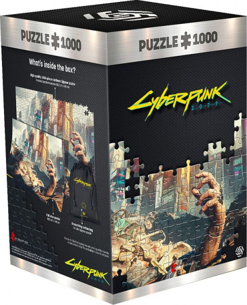 Cyberpunk 2077 Hand puzzle (1000db) - Ajándéktárgyak Puzzle