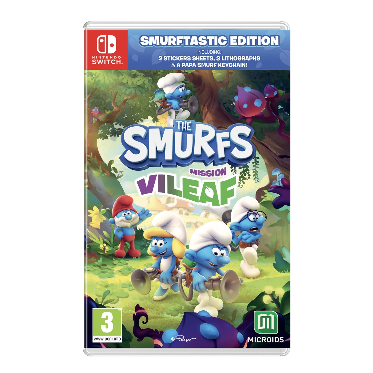The Smurfs Mission Vileaf - Nintendo Switch Játékok