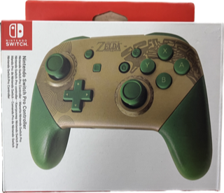 Nintendo Switch Pro Controller The Legend of Zelda Tears of the Kingdom Edition (Refurbished/felújított)