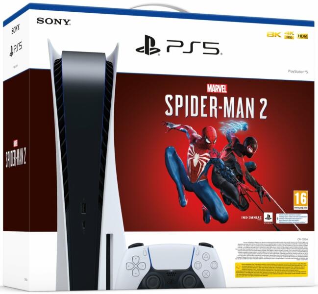 Sony PlayStation 5 825GB Spider-Man 2 Bundle