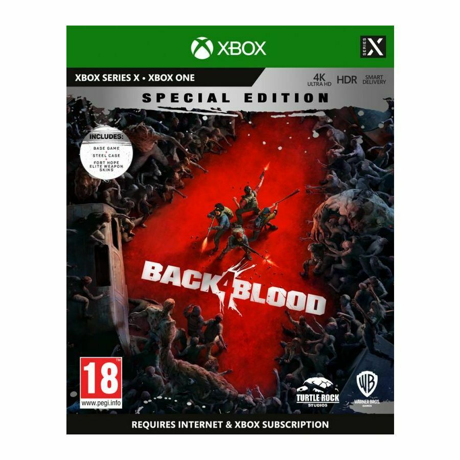 Back 4 Blood steelbook edition (Xbox One kompatibilis)