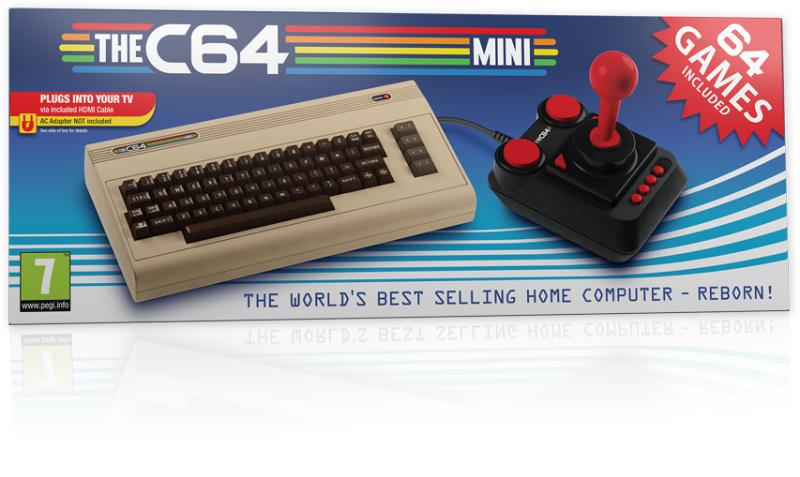 The C64 Mini retro játékkonzol