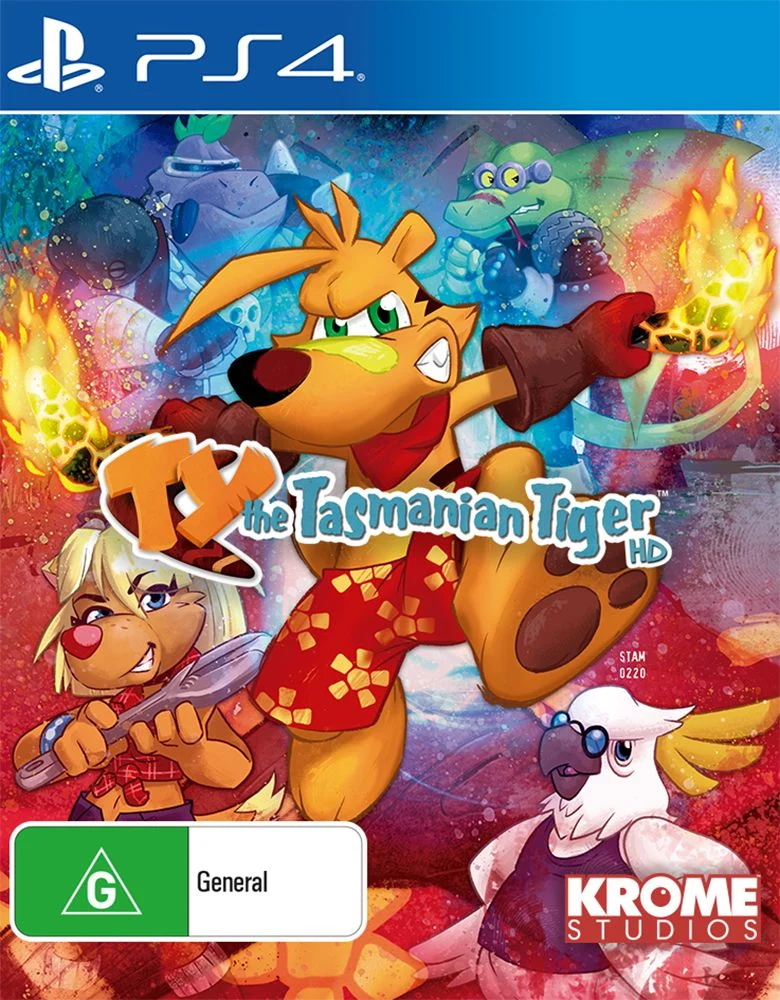 Ty The Tasman Tyger HD - PlayStation 4 Játékok