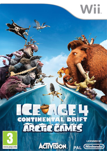 Ice Age 4 Continental Drift - Nintendo Wii Játékok