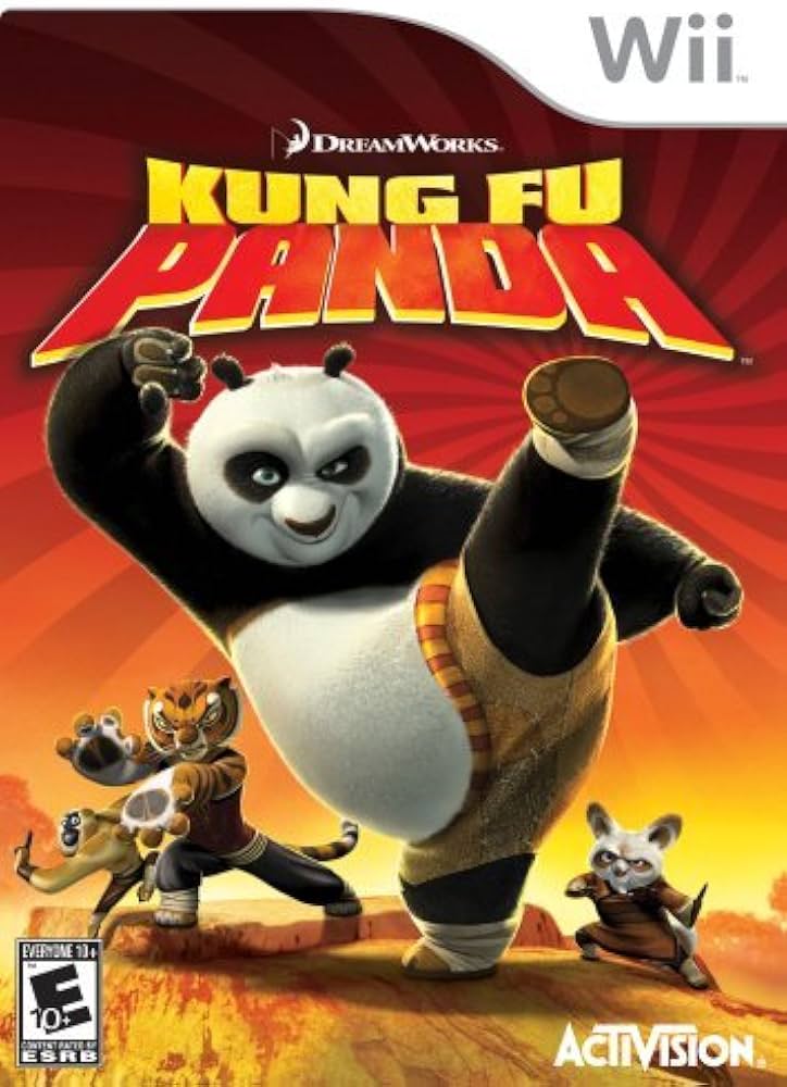 DreamWorks Kung fu Panda - Nintendo Wii Játékok