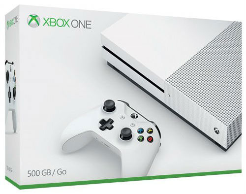 Microsoft Xbox One S 500GB (dobozos)