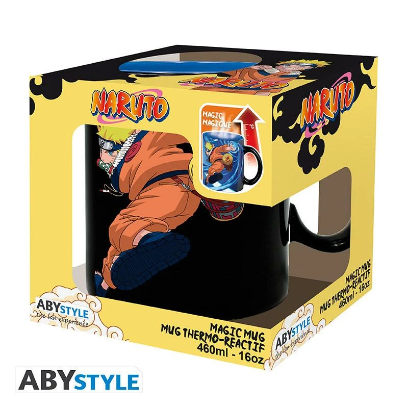 Naruto Shippudden mug heat change (460 ml) - Naruto & Sasuke