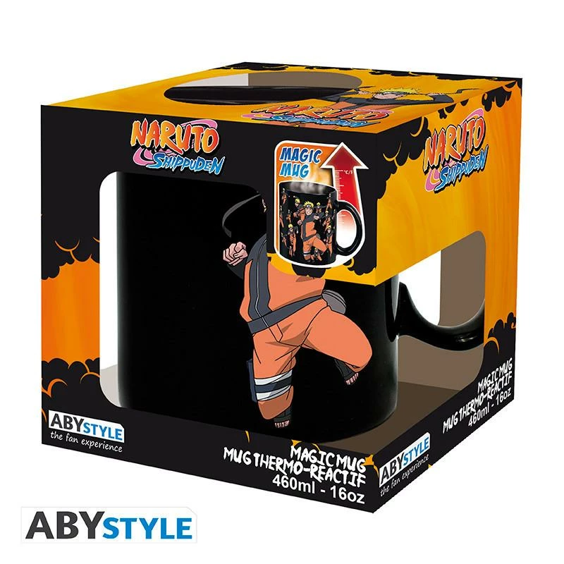 NARUTO SHIPPUDEN mug heat change (460 ml) - Multicloning