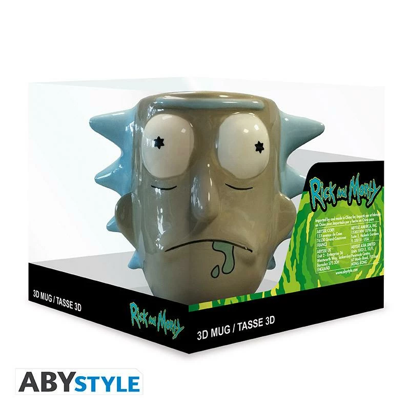 RICK AND MORTY - Mug 3D - Rick Sanchez