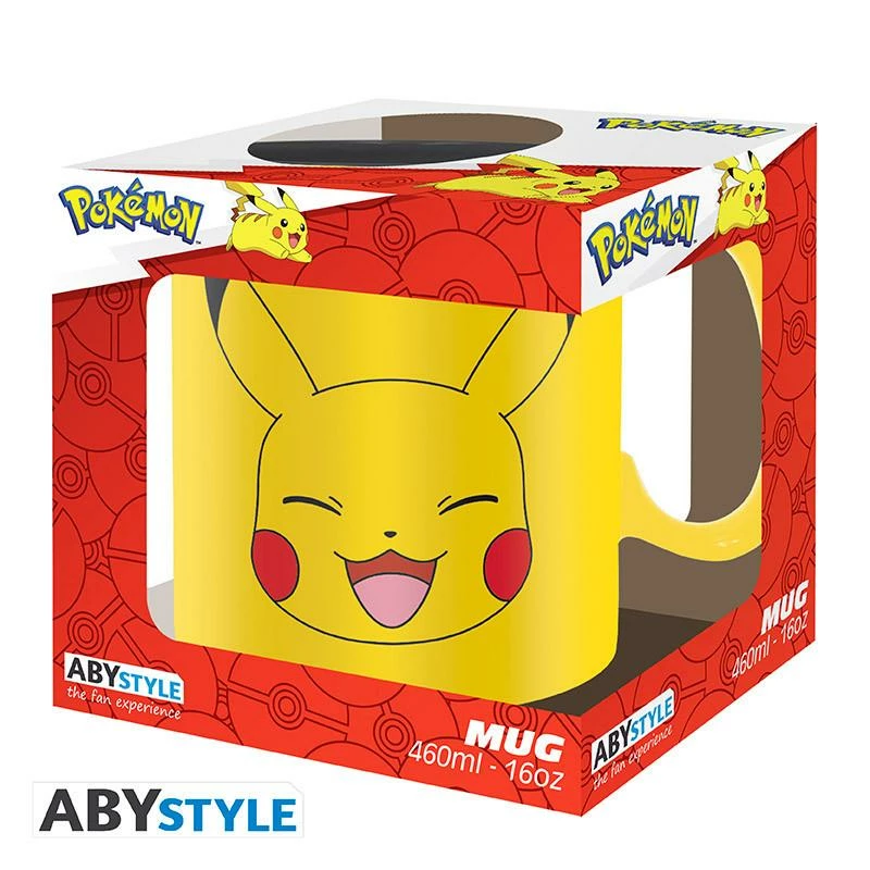 POKEMON mug (460 ml) - Pikachu Face