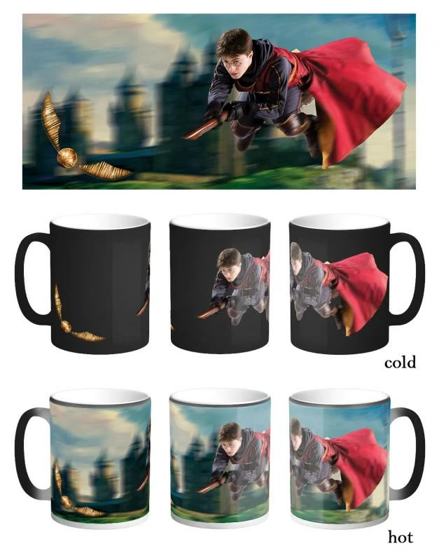 Harry Potter heat change mug - Golden Snitch
