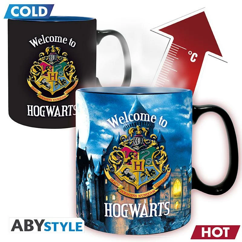 HARRY POTTER mug heat change (460 ml) - Letter