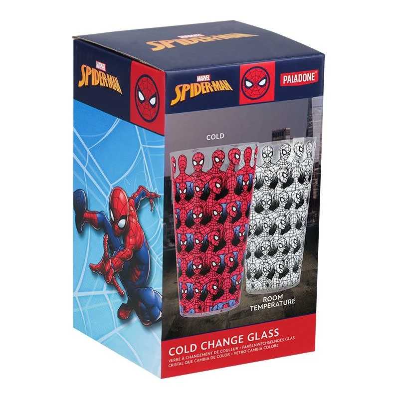 Marvel Spider-man Cold Change Glass