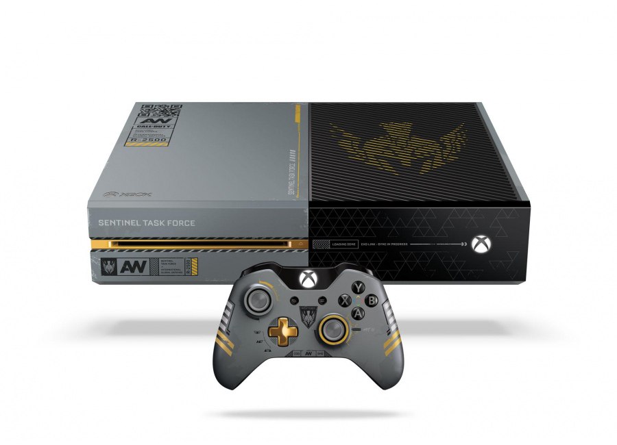 Xbox One 1TB Call Of Duty Advanced Warfare Edition Armored Forces Kontrollerrel