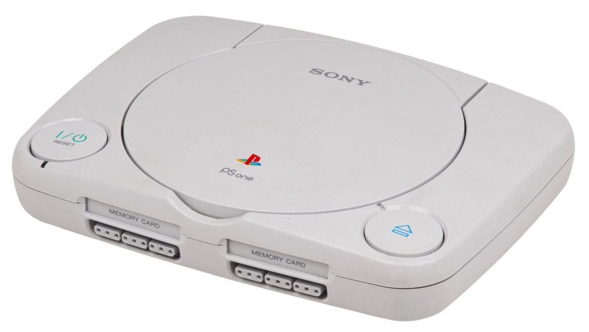 PlayStation 1 Slim 2 Kontrollerrel + Memo (Analóg nélküli kontrollerrel)