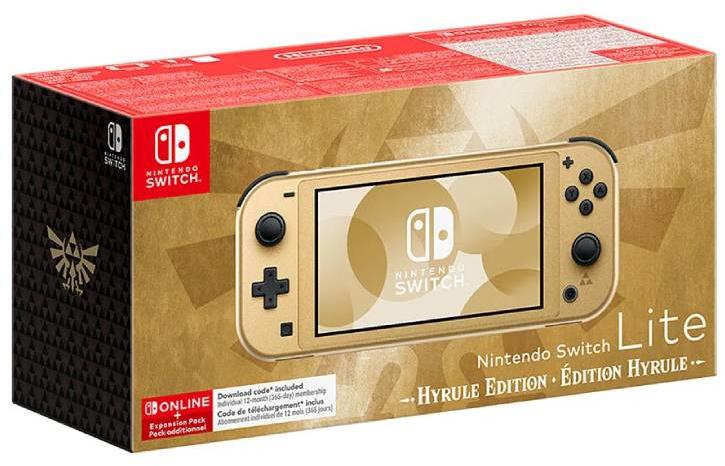 Nintendo Switch Lite Hyrule Edition (CIB)