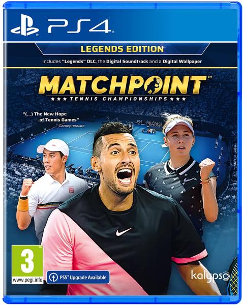Matchpoint Tennis Championships Legends Edition - PlayStation 4 Játékok