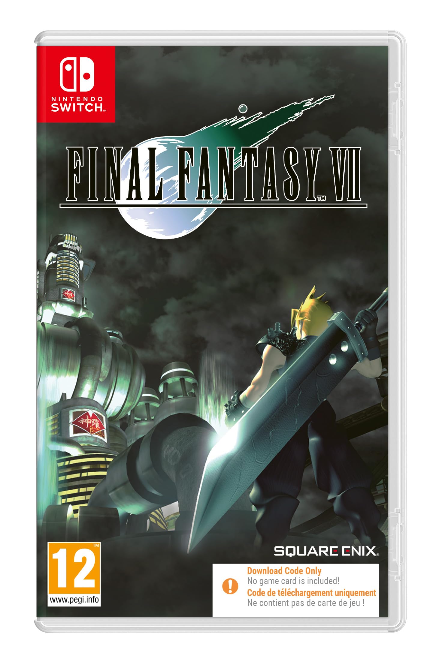 Final Fantasy VII (Letöltőkód) - Nintendo Switch Játékok