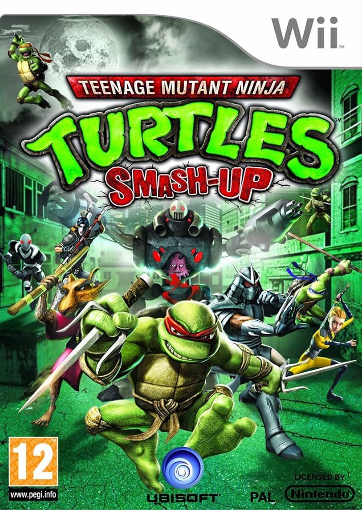 Teenage Mutant Ninja Turtles Smash Up - Nintendo Wii Játékok