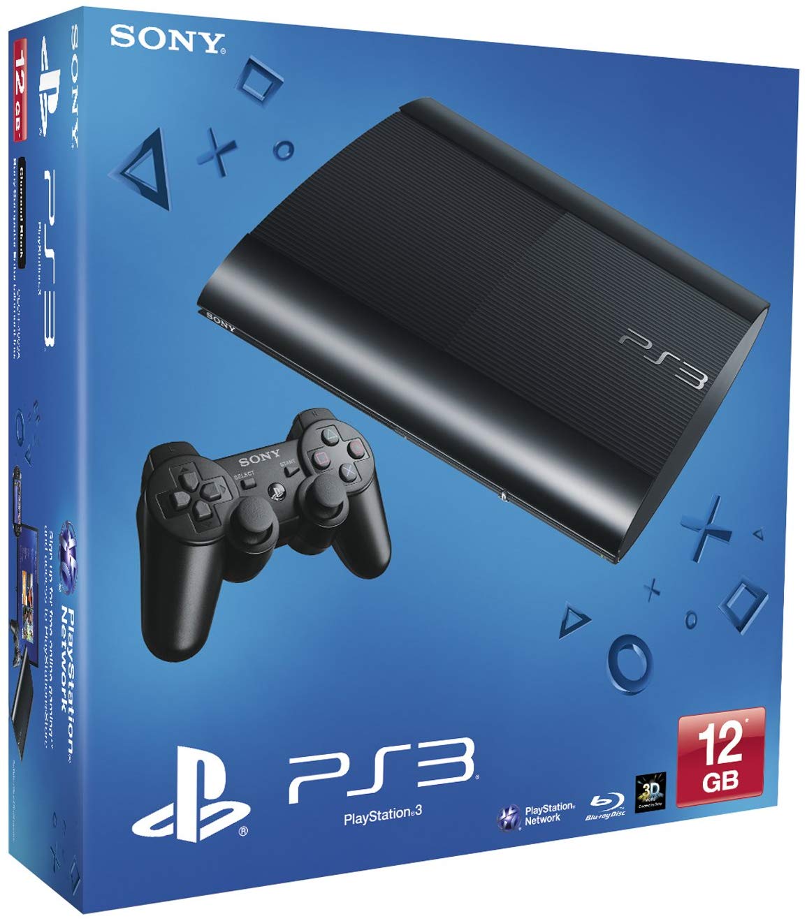 PlayStation 3 Super Slim 160GB (Dobozos) - PlayStation 3 Gépek