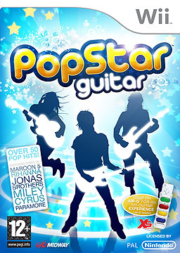 Popstar Guitar - Nintendo Wii Játékok