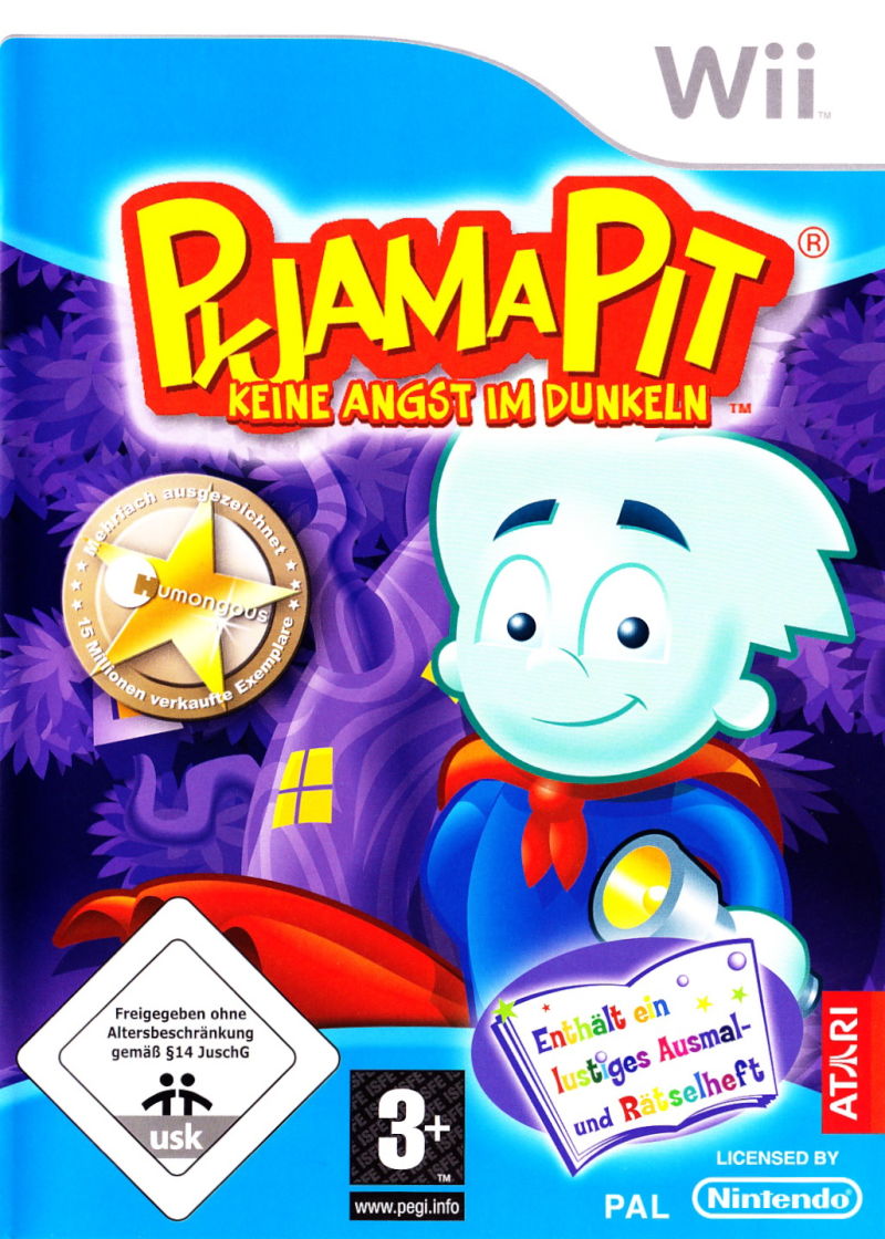 PajamaSam No need to hide when its dark - Nintendo Wii Játékok