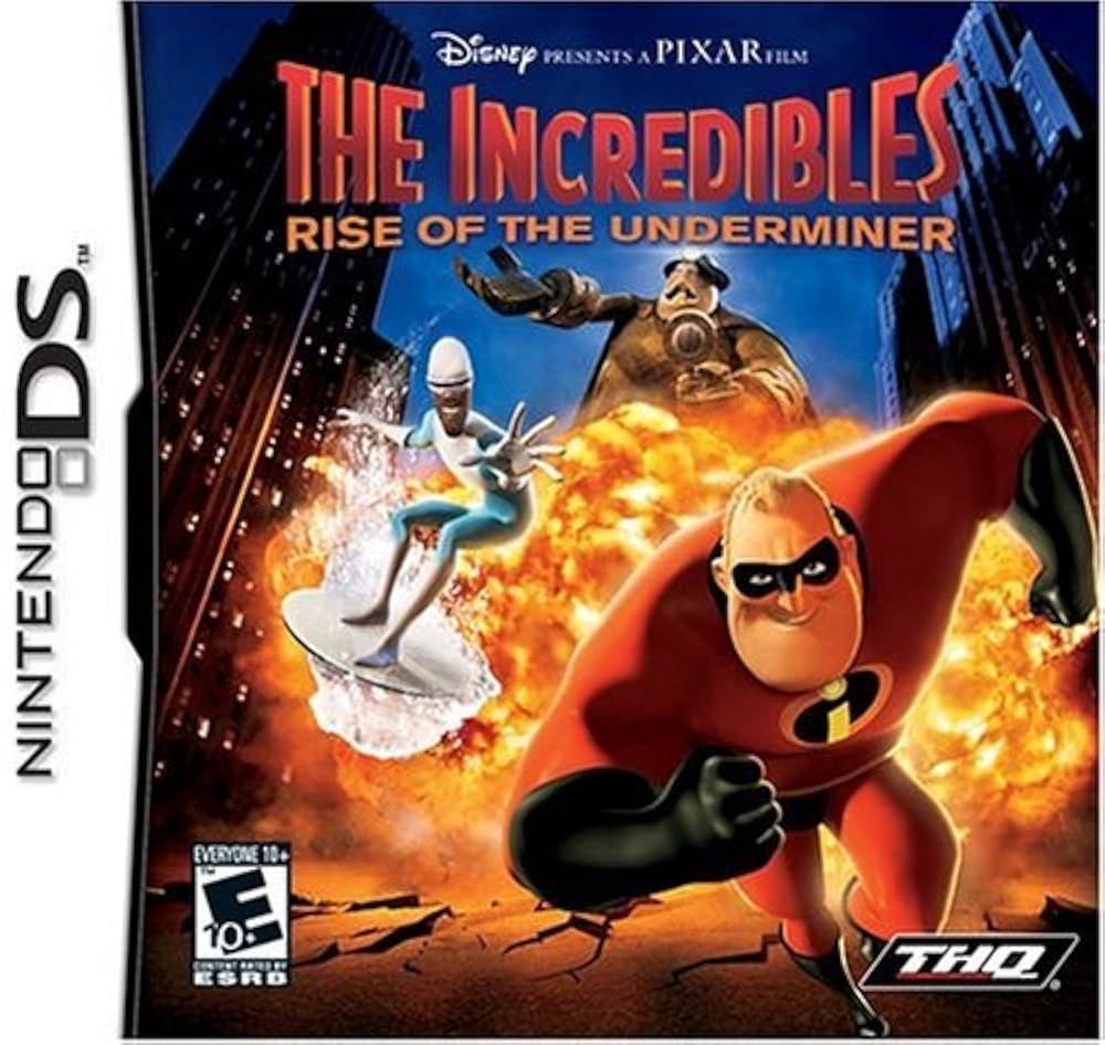 The Incredibles Rise of the Underminer - Nintendo DS Játékok