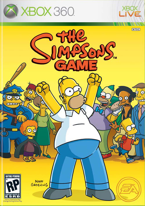 The Simpsons Game (Francia) - Xbox 360 Játékok