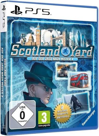 Scotland Yard Hunting Mr. X - PlayStation 5 Játékok