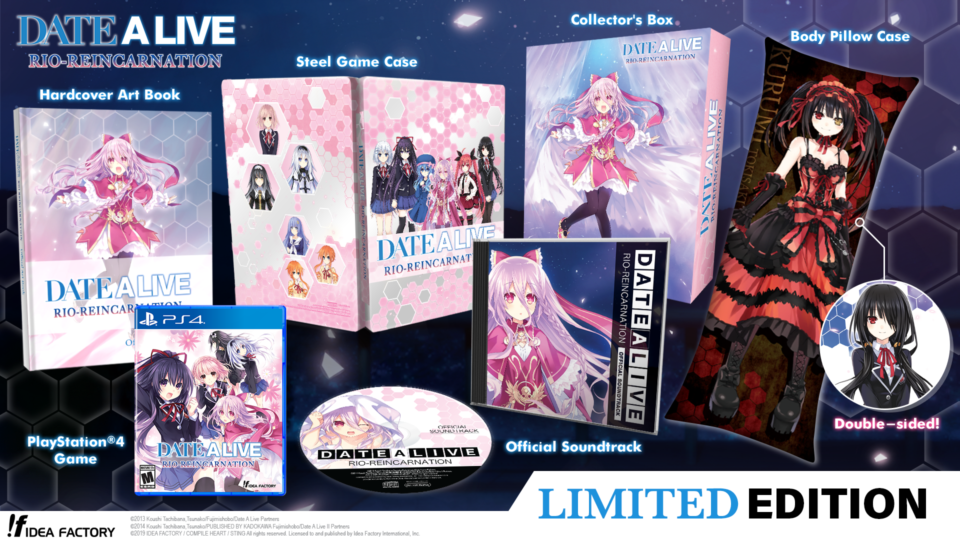 Date A Live Rio Reincarnation Limited Edition (Takaró nélkül) - PlayStation 4 Játékok