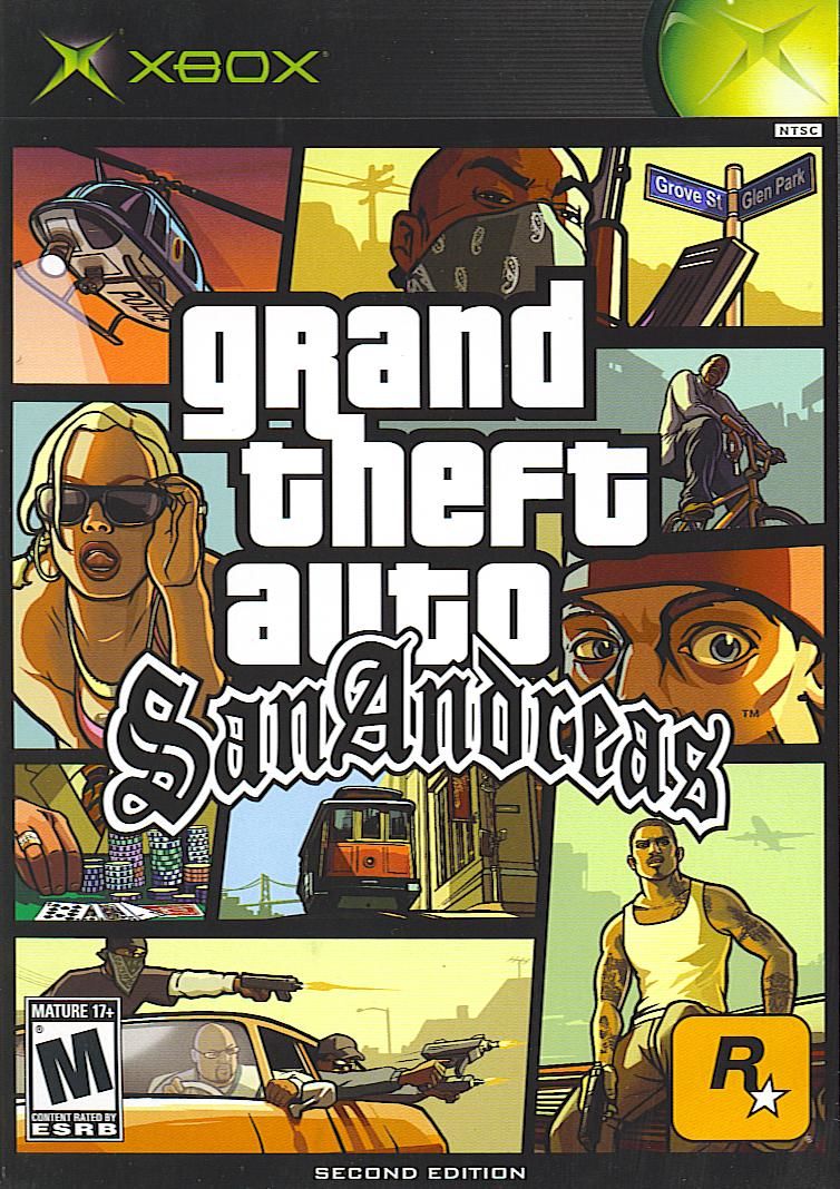 Grand Theft Auto San Andreas (német) - Xbox Classic Játékok