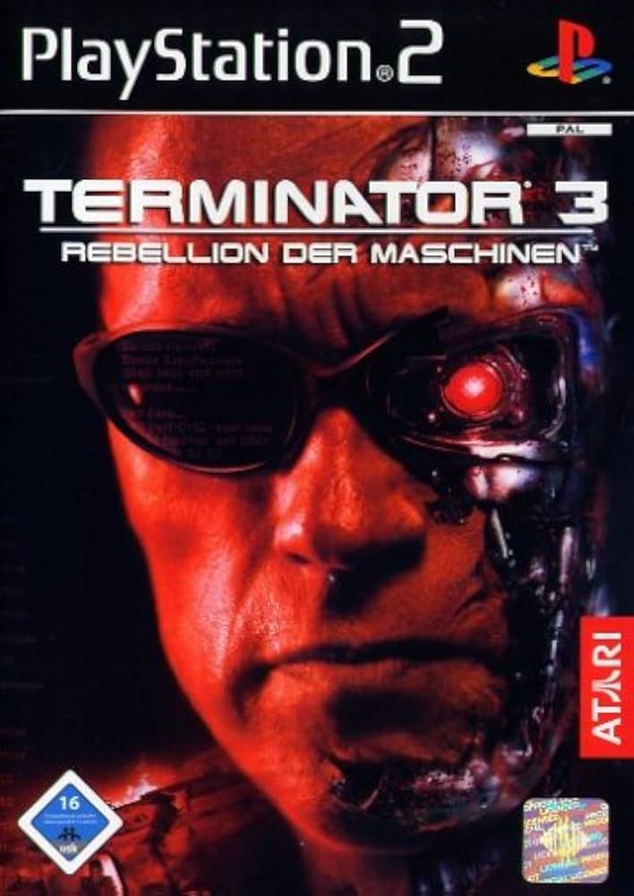 Terminator 3 Rebellion der Maschinen - PlayStation 2 Játékok