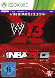 WWE 13 + NBA 2k13 Double Pack - Xbox 360 Játékok