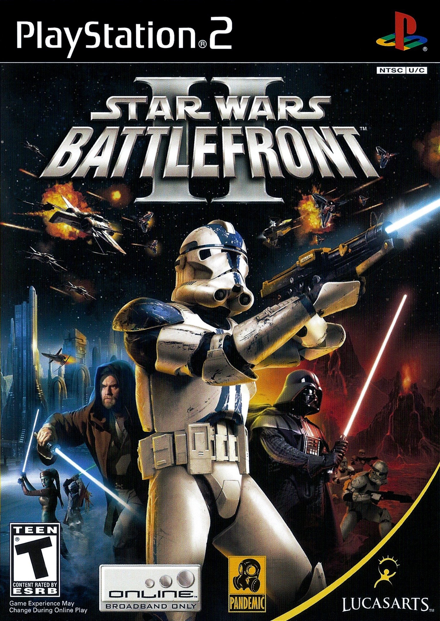 Star Wars Battlefront II (NTSC) - PlayStation 2 Játékok