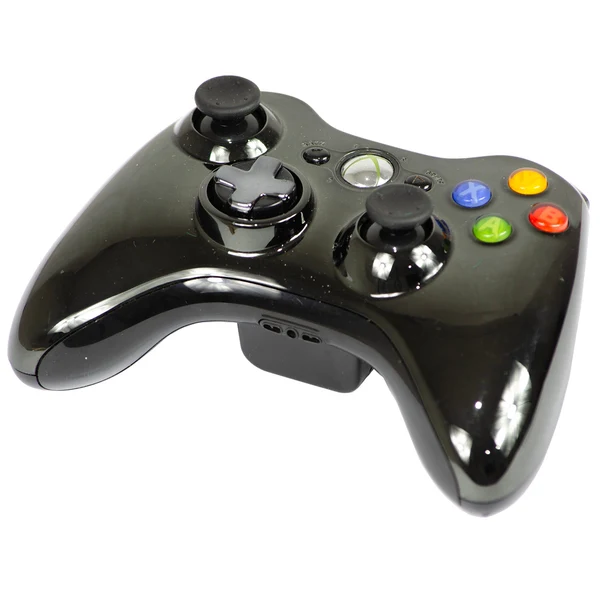 Xbox 360 Wireless Controller Black Chrome - Xbox 360 Kontrollerek