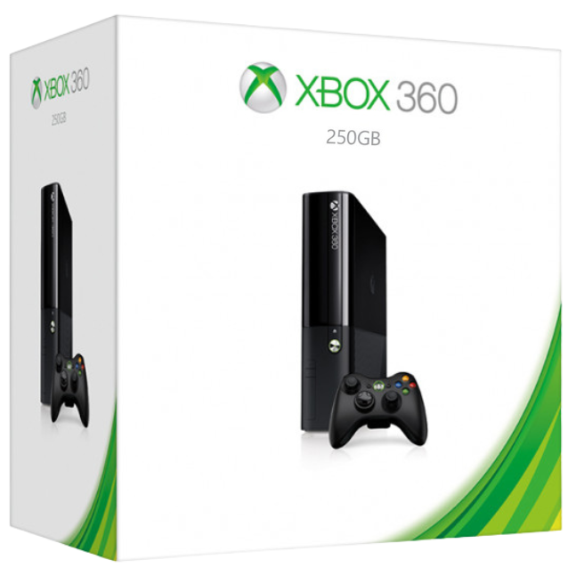 Xbox 360 250GB E-Slim (dobozos) - Xbox 360 Gépek