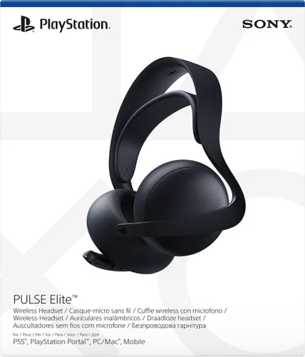 PlayStation PULSE Elite black - PlayStation 5 Kiegészítők