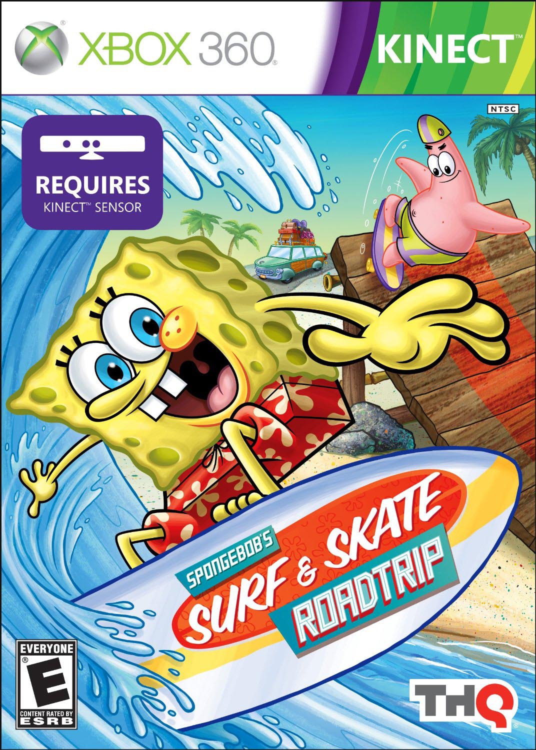 Spongebob Surf and Skate Roadtrip Kinect
