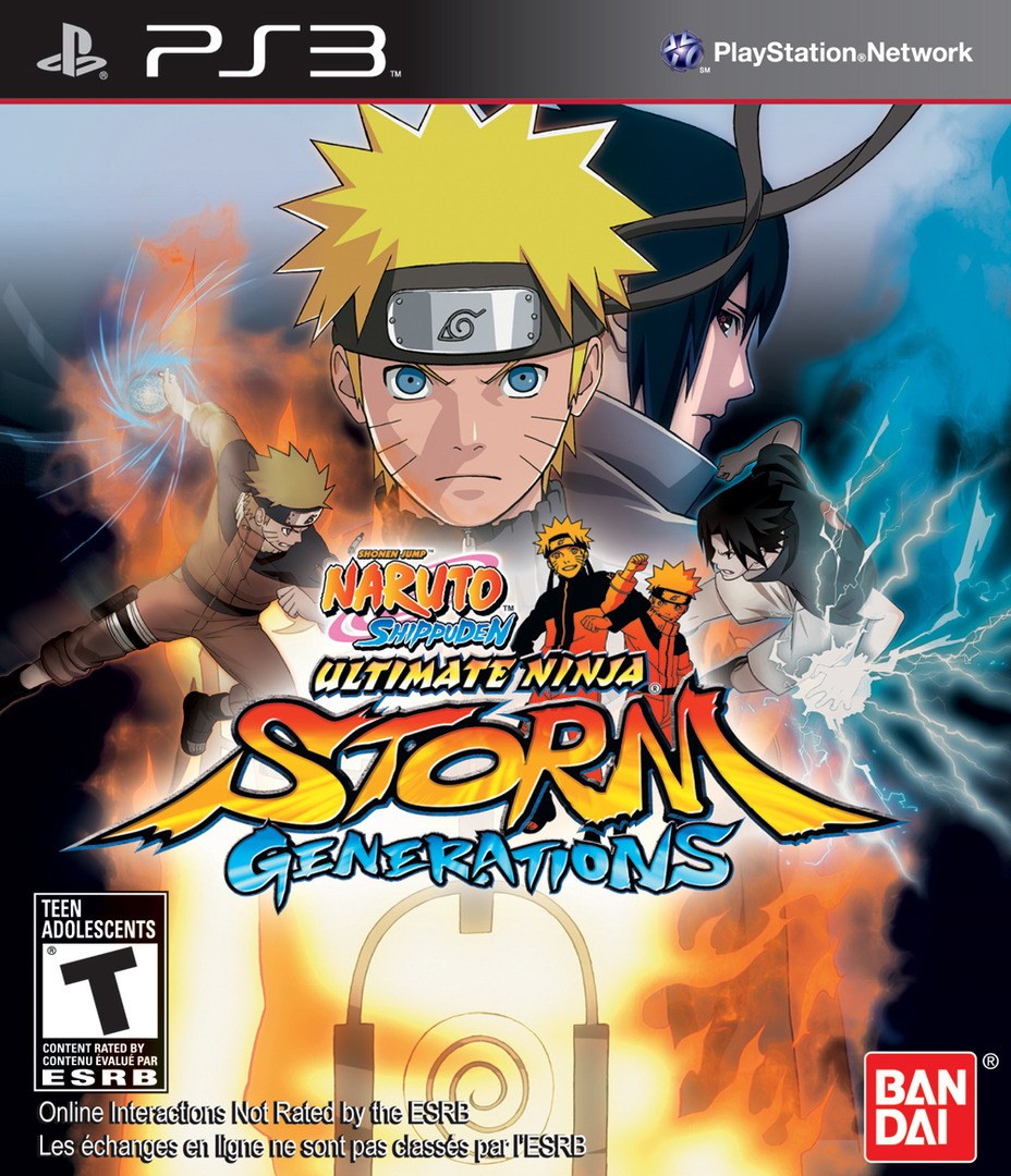 Naruto Shippuden Ultimate Ninja Storm Generations - PlayStation 3 Játékok