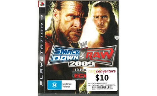 Smackdown RAW 2009 - PlayStation 3 Játékok