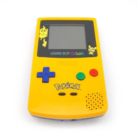 Game Boy Color Pokemon Yellow Pikachu Edition (elemfedél nélkül)