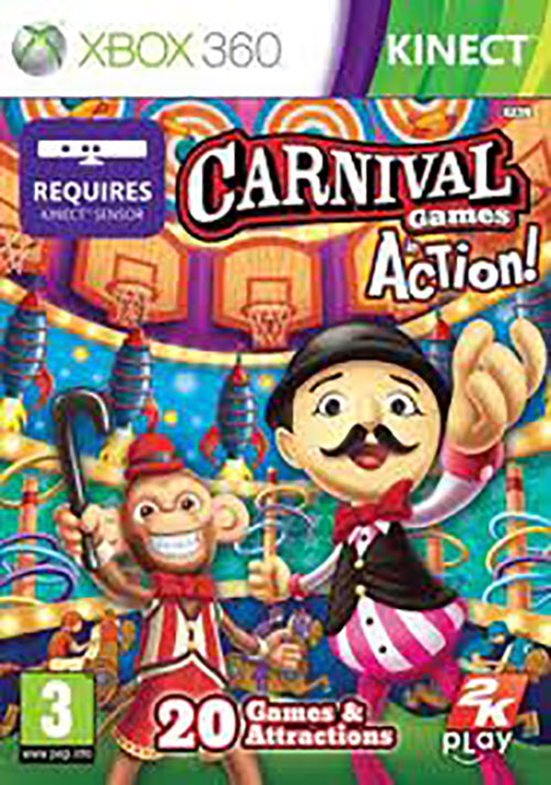 Kinect Carnival Games In Action - Xbox 360 Játékok